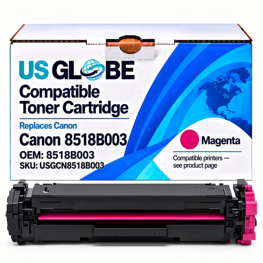 US Globe USGCN8518B003 Magenta Compatible Toner Cartridge (Replaces Canon 8518B003)