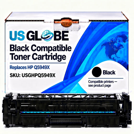 US Globe USGHPQ5949X Black Compatible Toner Cartridge (Replaces HP Q5949X)