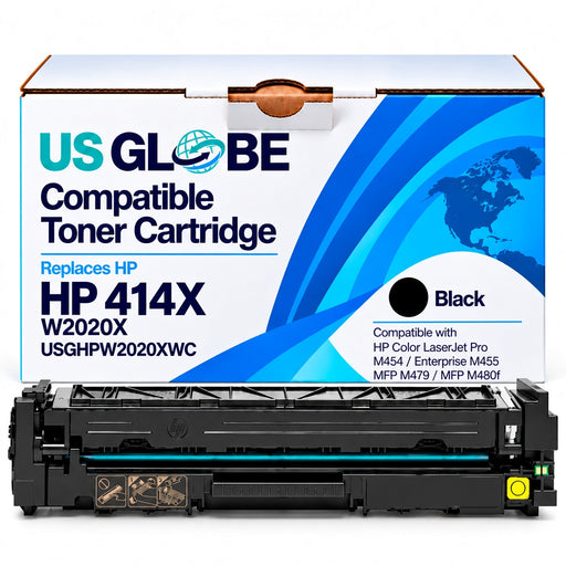 US Globe USGHPW2020XWC Black Compatible Toner Cartridge (Replaces HP W2020X)