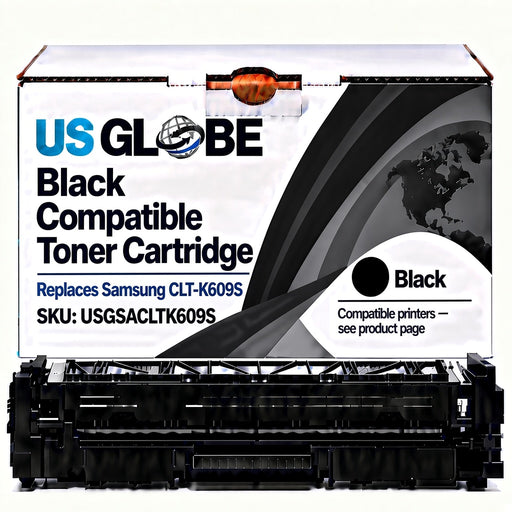 US Globe USGSACLTK609S Black Compatible Toner Cartridge (Replaces Samsung CLT-K609S)