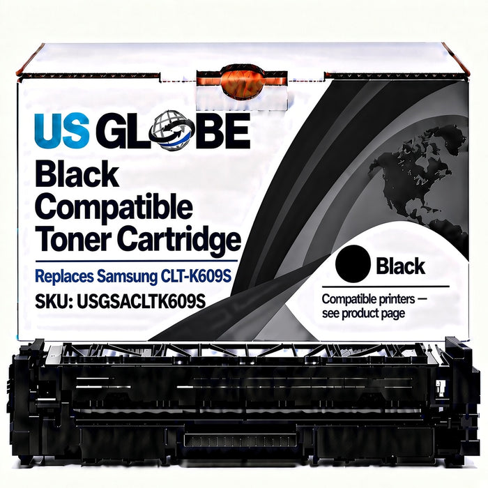 US Globe USGSACLTK609S Black Compatible Toner Cartridge (Replaces Samsung CLT-K609S)