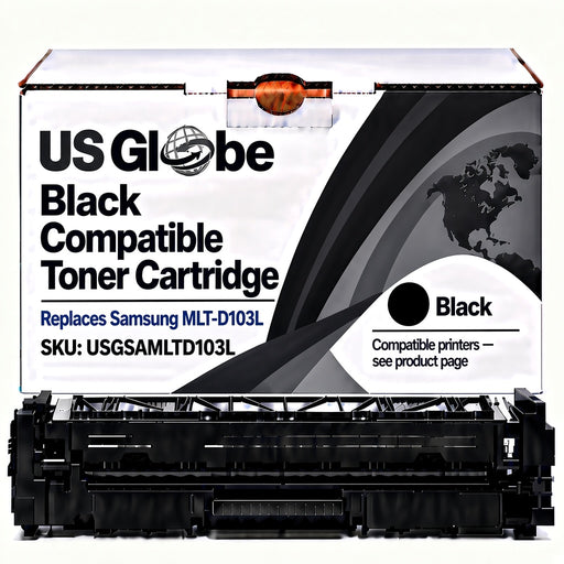US Globe USGSAMLTD103L Black Compatible Toner Cartridge (Replaces Samsung MLT-D103L)