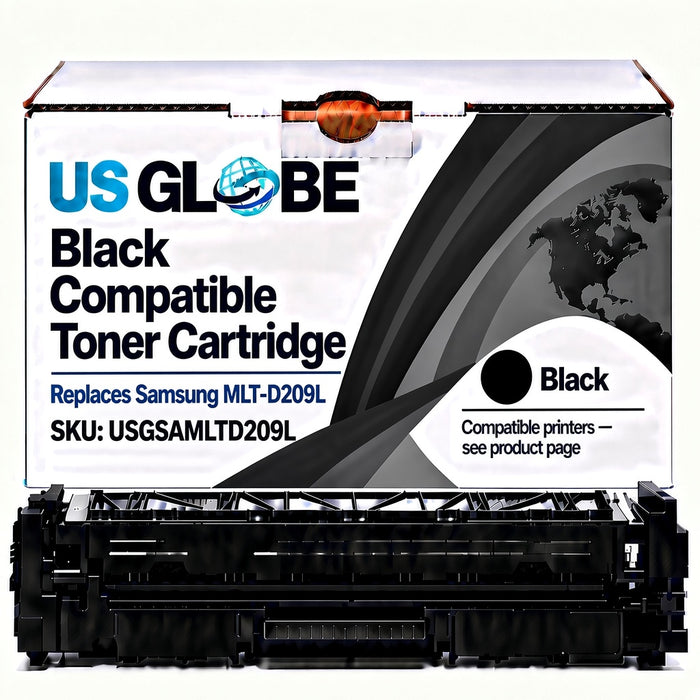 US Globe USGSAMLTD209L Black Compatible Toner Cartridge (Replaces Samsung MLT-D209L)
