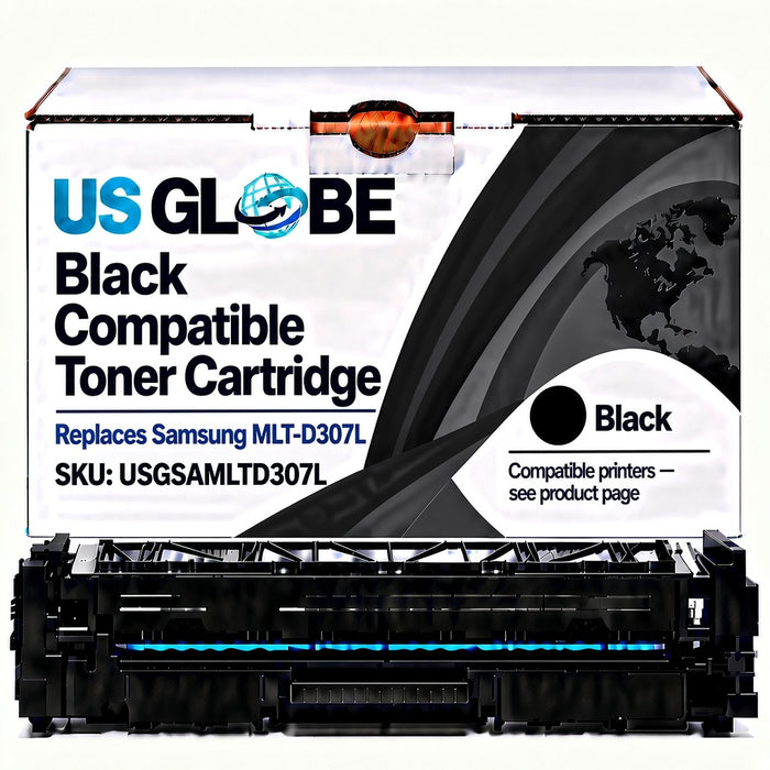 US Globe USGSAMLTD307L Black Compatible Toner Cartridge (Replaces Samsung MLT-D307L)