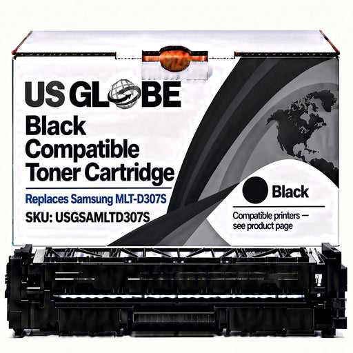 US Globe USGSAMLTD307S Black Compatible Toner Cartridge (Replaces Samsung MLT-D307S)