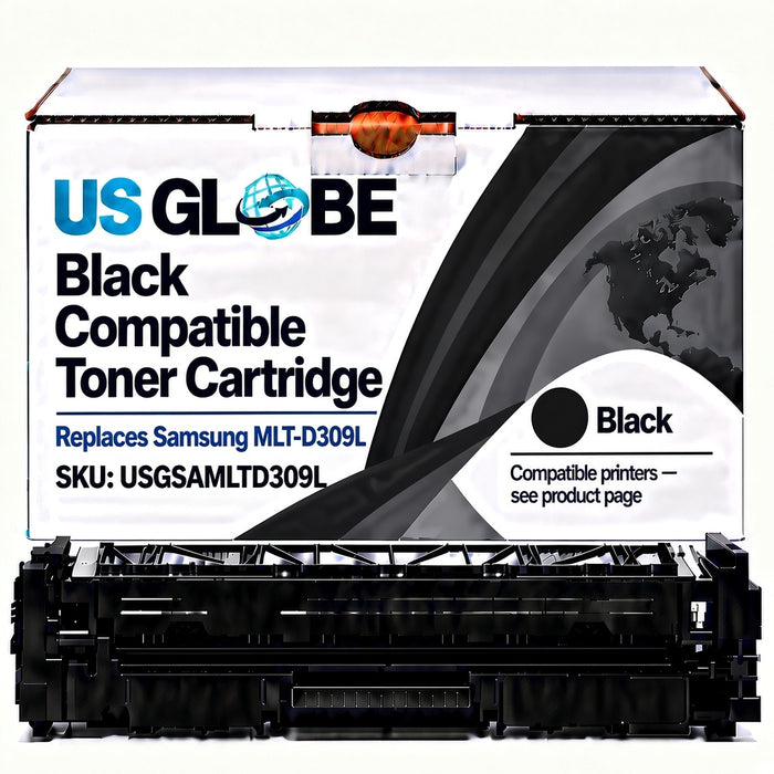 US Globe USGSAMLTD309L Black Compatible Toner Cartridge (Replaces Samsung MLT-D309L)
