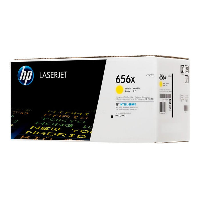 HP 656X CF462X Yellow High Yield Original LaserJet Toner Cartridge