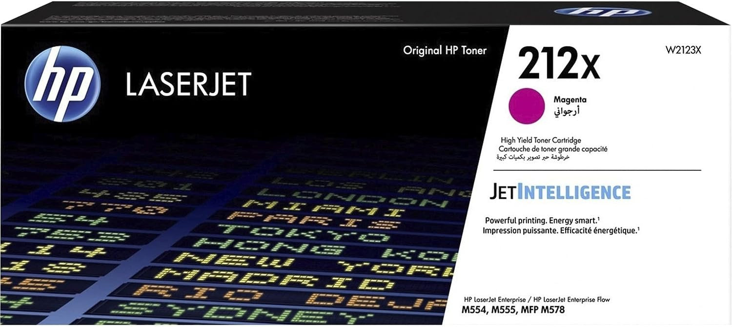 HP W2123X Magenta High Yield Toner Cartridge