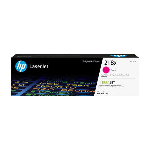 HP 218X high yield W2183X Magenta Original LaserJet toner cartridge