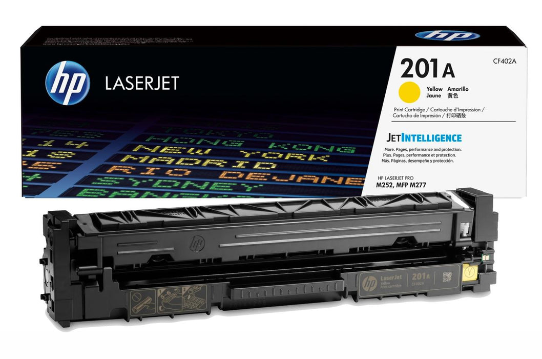 HP 201A CF402A Yellow Standard Yield Original LaserJet Toner Cartridge – 1,330 Pages