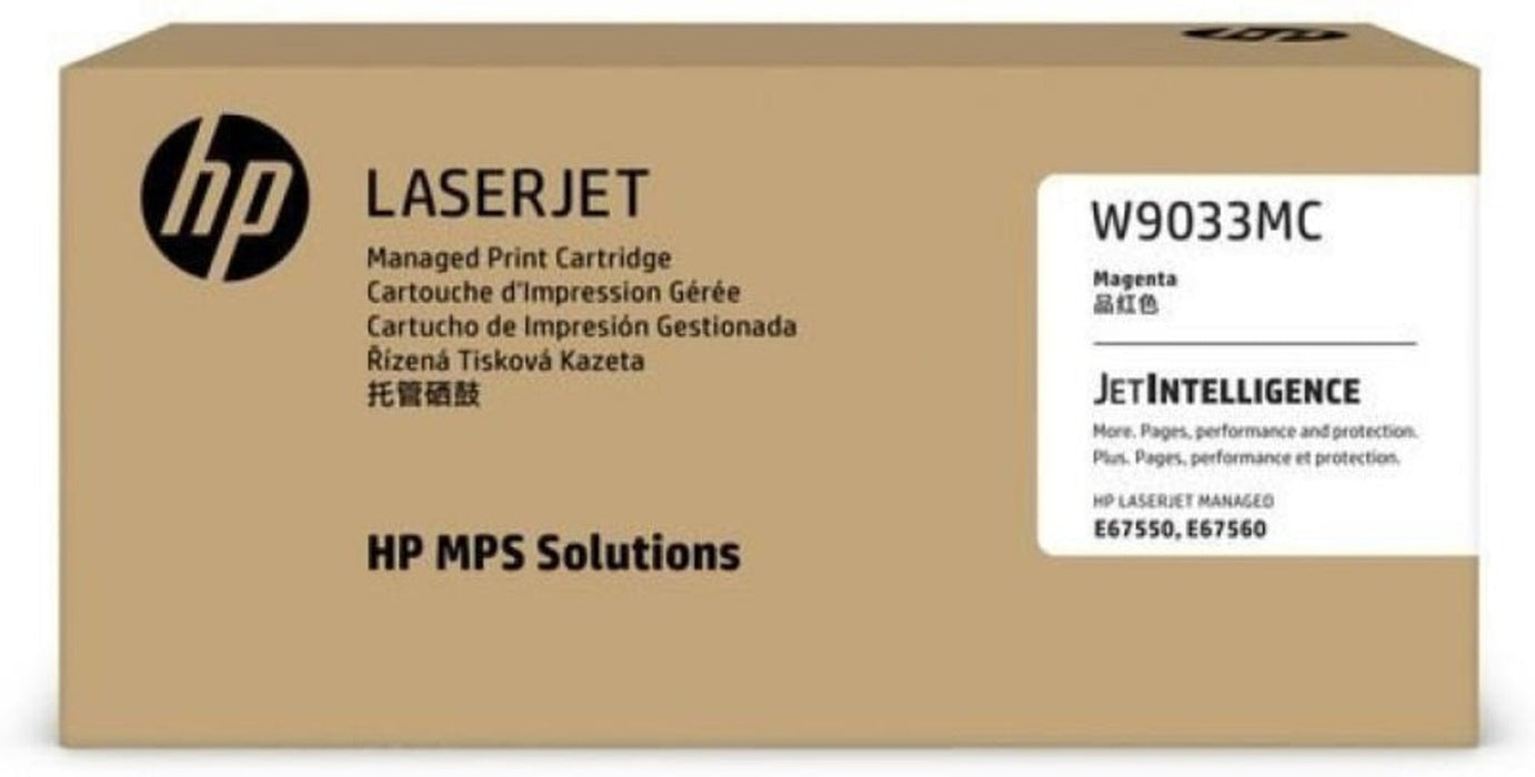 HP W9033MC Magenta Managed Toner Cartridge