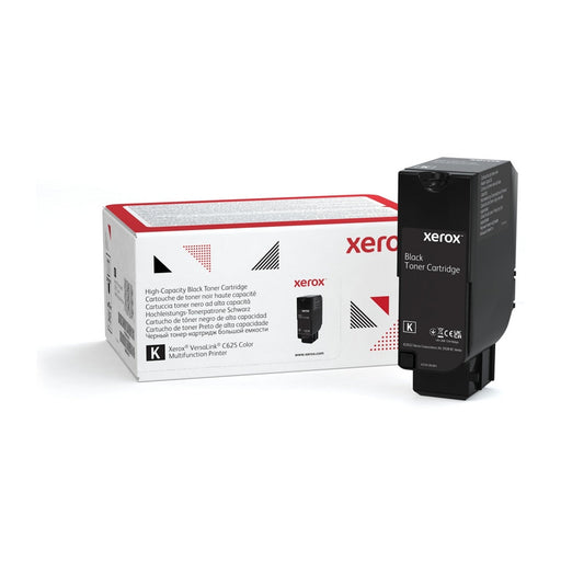 Xerox VersaLink C625 Toner 006R04636 Black High Capacity Original Toner Cartridge - Up to 25,000 Pages - box plus product