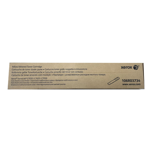 Xerox 106R03734 yellow genuine toner cartridge