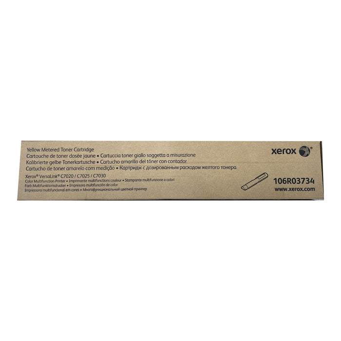 Xerox 106R03734 yellow genuine toner cartridge