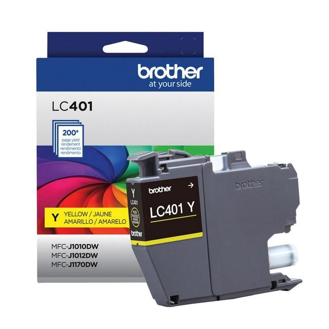 Brother LC401YS Yellow Standard-Yield Ink Cartridge