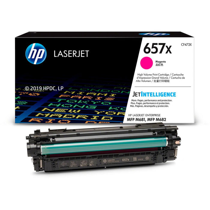 HP 657X CF473X Magenta High Yield Original LaserJet Toner Cartridge
